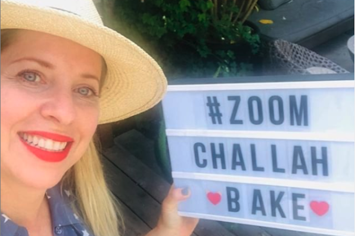 #ZoomChallahBake with Tiffany Shlain